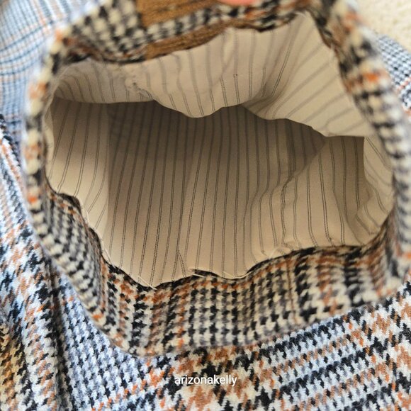 J. Crew Campbell Blazer *SLEEVES ALTERED* Wool Blend Houndstooth jacket - Picture 8 of 14